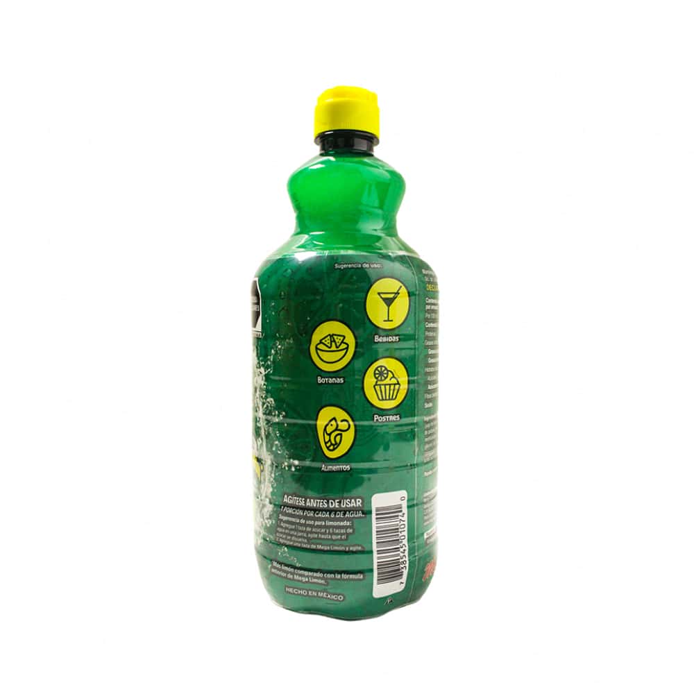 Jugo de concentrado con 20% de limón Mega (1 L) - Miniatura 2