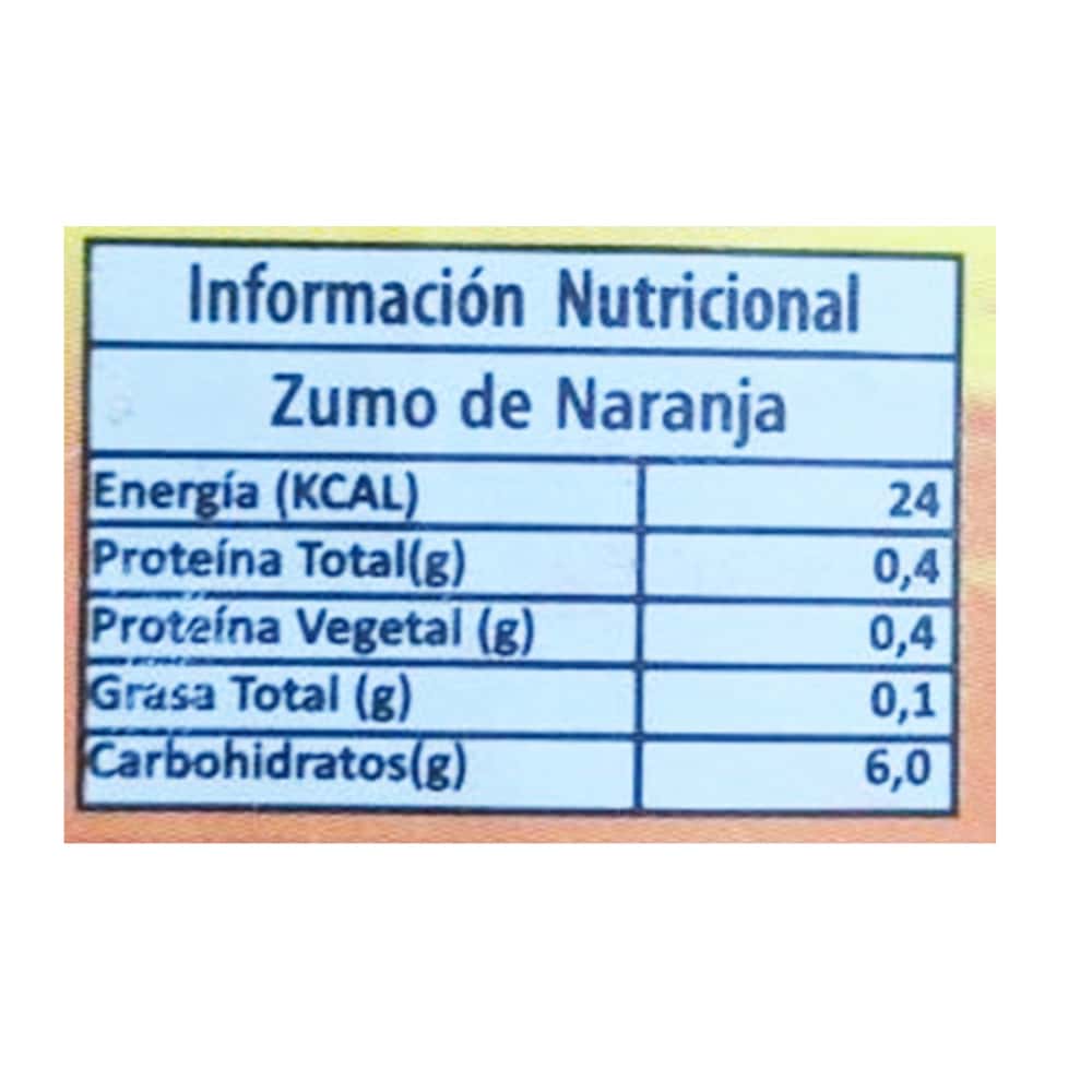 Zumo de naranja (5 x 1 L) - Miniatura 3