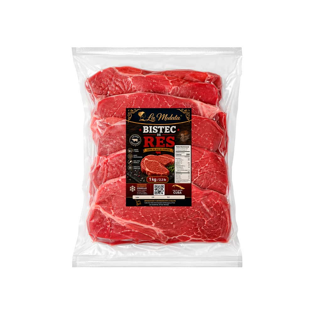 Bistec de res La Mulata (1 kg / 2.2 lb) - Miniatura 1