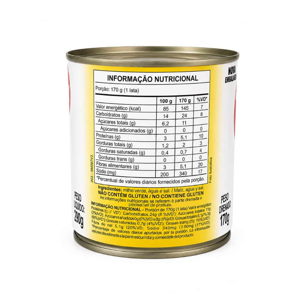 Maíz dulce en conserva Pramesa (290 g / 10.22 oz) - Miniatura 2