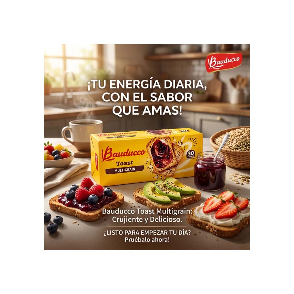 Tostada multigrano Bauducco (142 g / 5 oz) - Miniatura 4