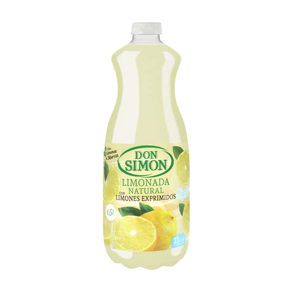 Limonada natural con limones exprimidos light Don Simón (1.5 L) - Miniatura 1