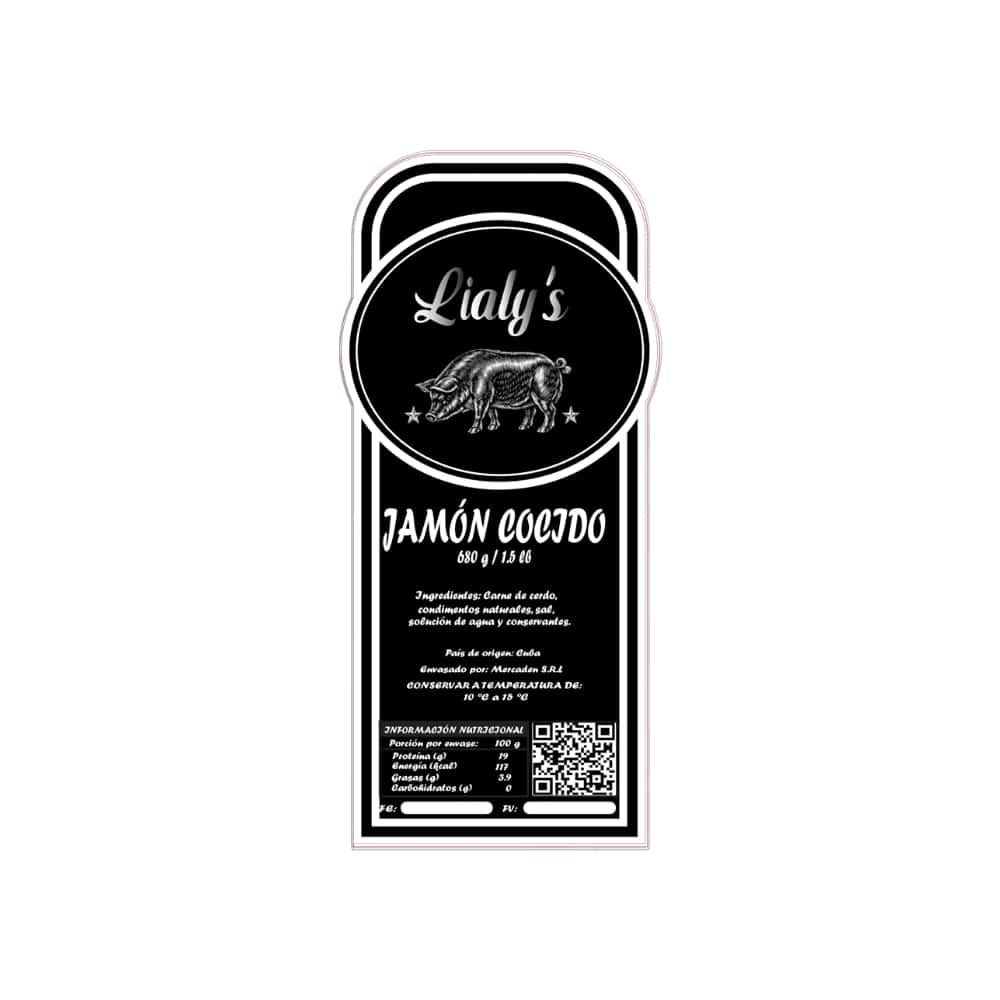 Jamón cocido Lialy's (680 g / 1.5 lb) - Miniatura 3