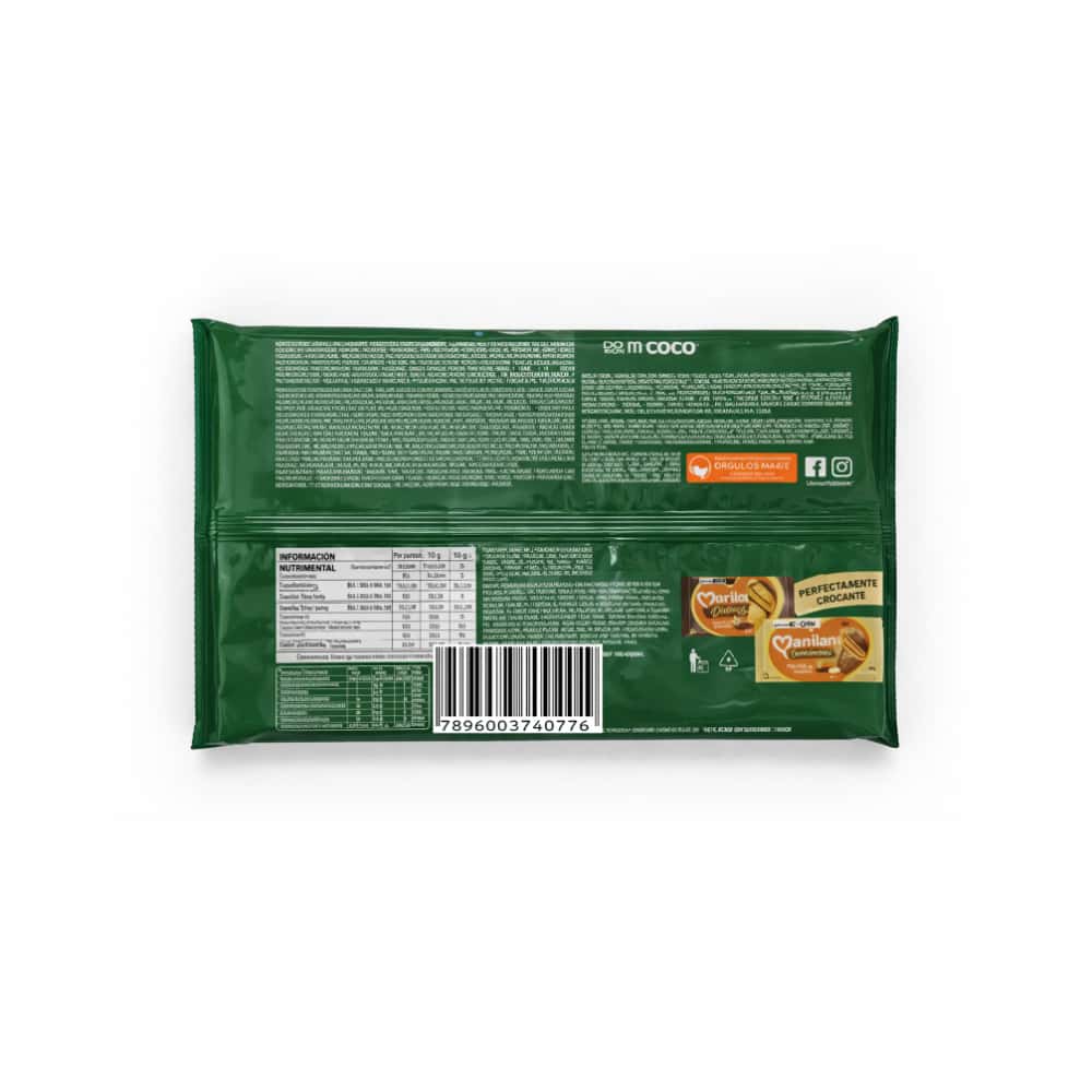 Galleta triple capa sabor chocolate con coco Distracao Marilan (3 x 280 g / 9.88 az) - Miniatura 2