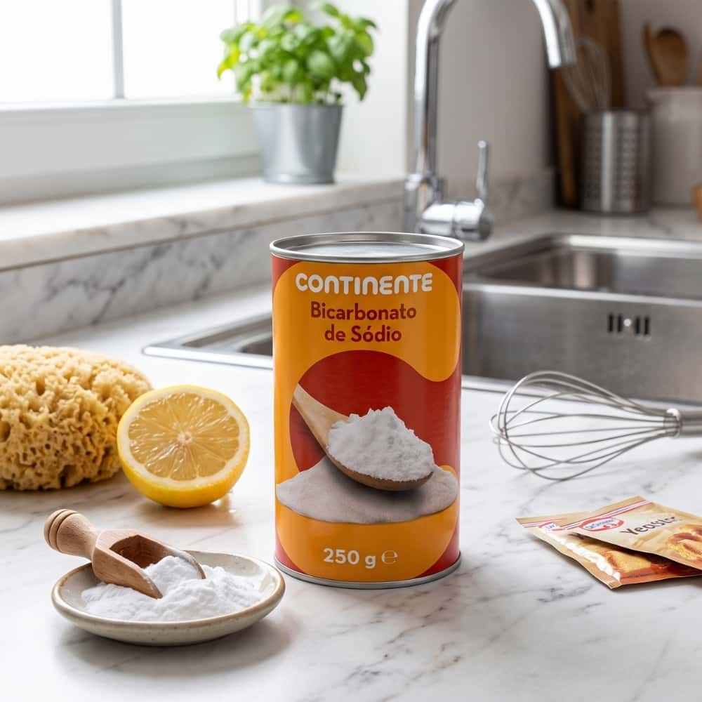 Bicarbonato de sodio Continente (250 g / 8.8 oz) - Miniatura 4