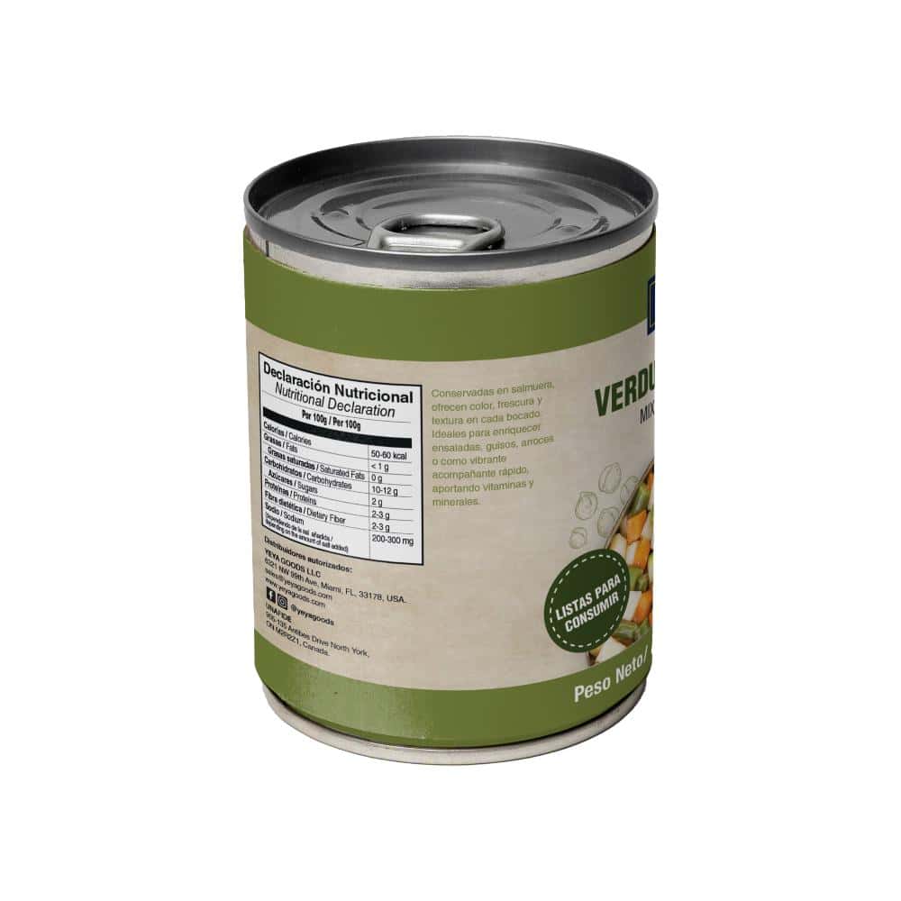 Verduras Mixtas YEYA (400 g / 14.1 oz) - Miniatura 3