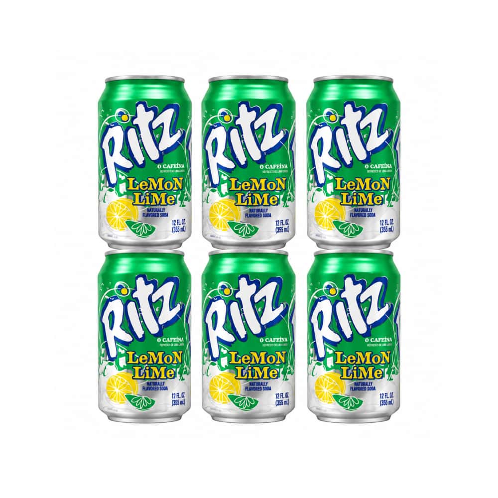 Refresco gaseado lima-limón Ritz (6 x 355 ml) - Miniatura 1