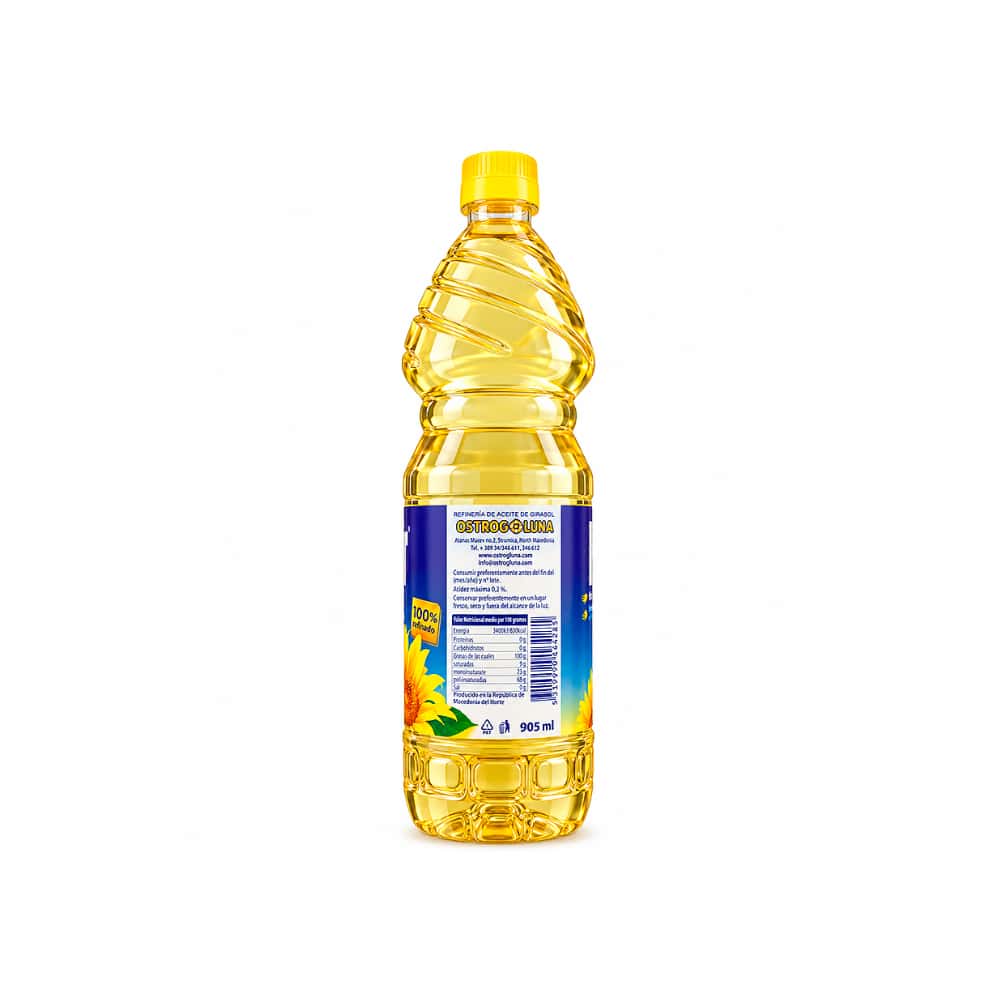 Aceite refinado de girasol Biser (905 ml) - Miniatura 2