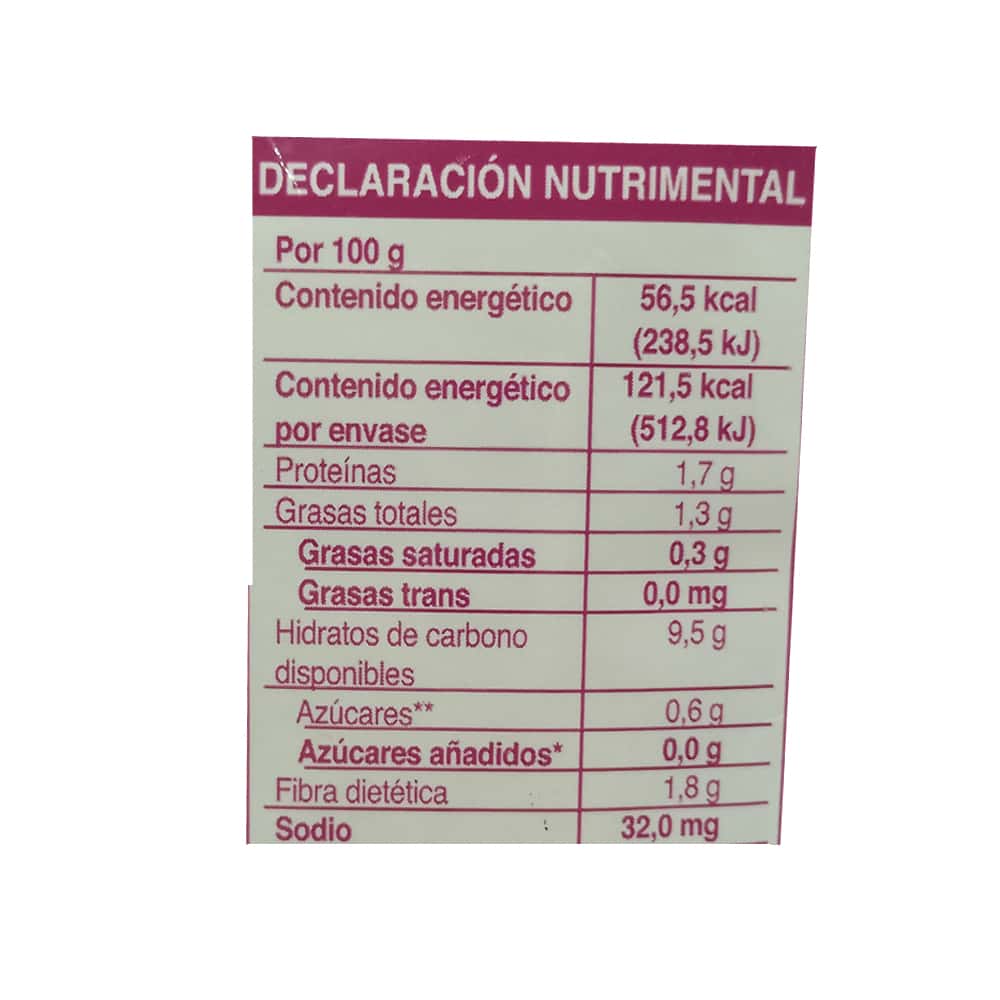 Avena instantánea integral sin azúcar sabor arádanos Ganvita (35 g / 1.23 oz) - Miniatura 5