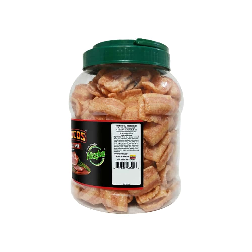 Chicoticos Snack de trigo crujiente sabor a jamón Nezka (170 g / 6 oz) - Miniatura 2