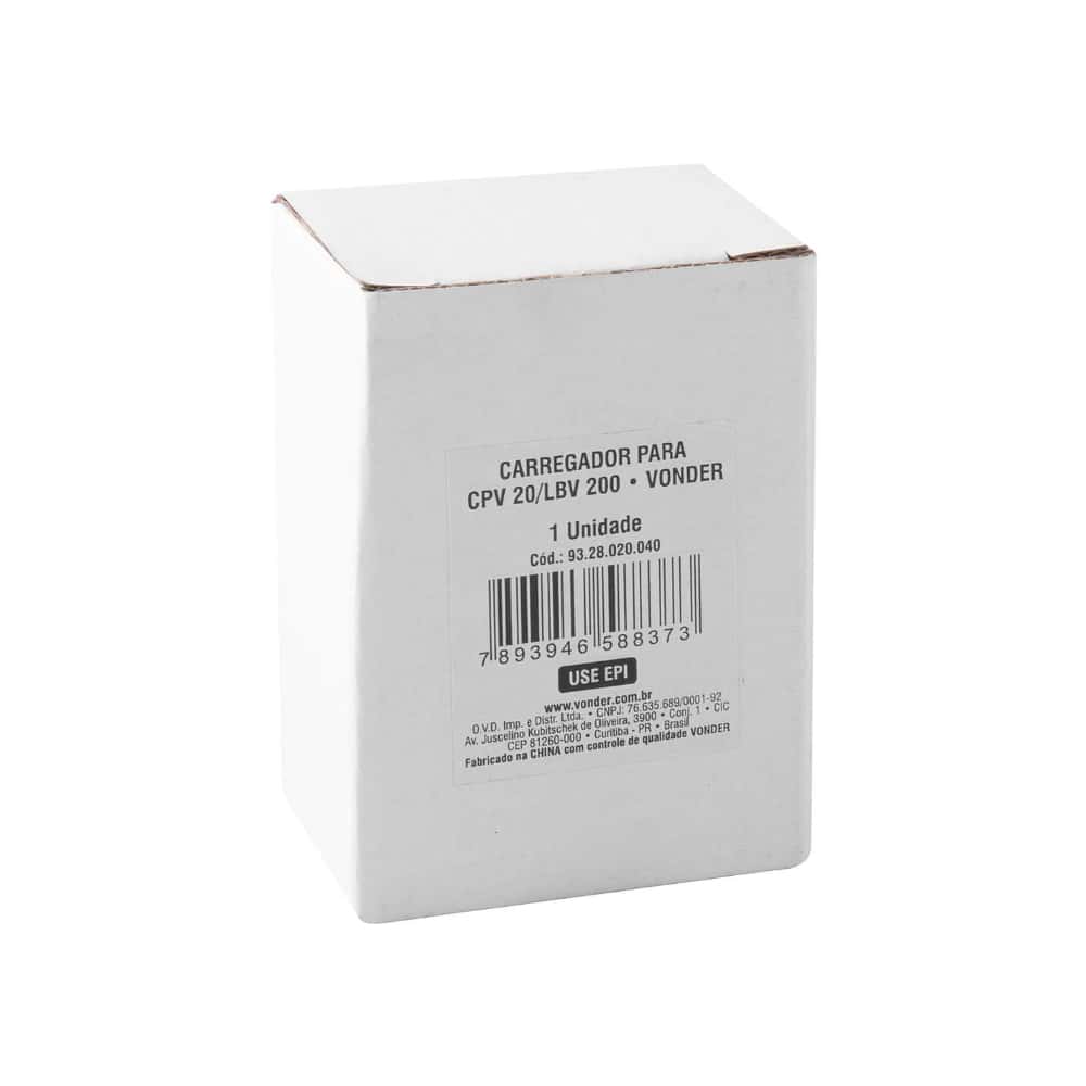 Cargador - Fuente de alimentación para LBV200 y CPV20 Vonder - Miniatura 3