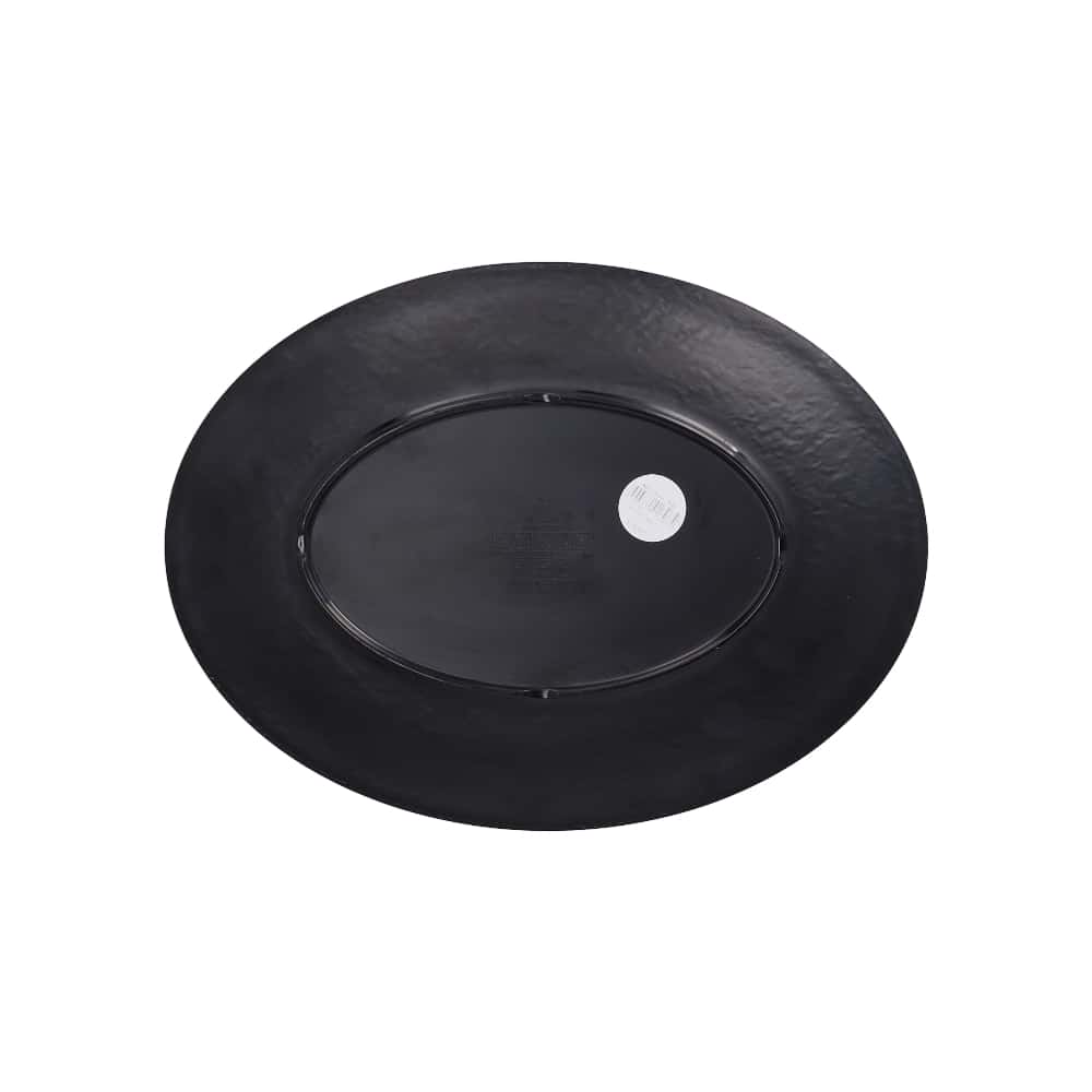 Bandeja ovalada grande color negro Kulsan - Miniatura 4
