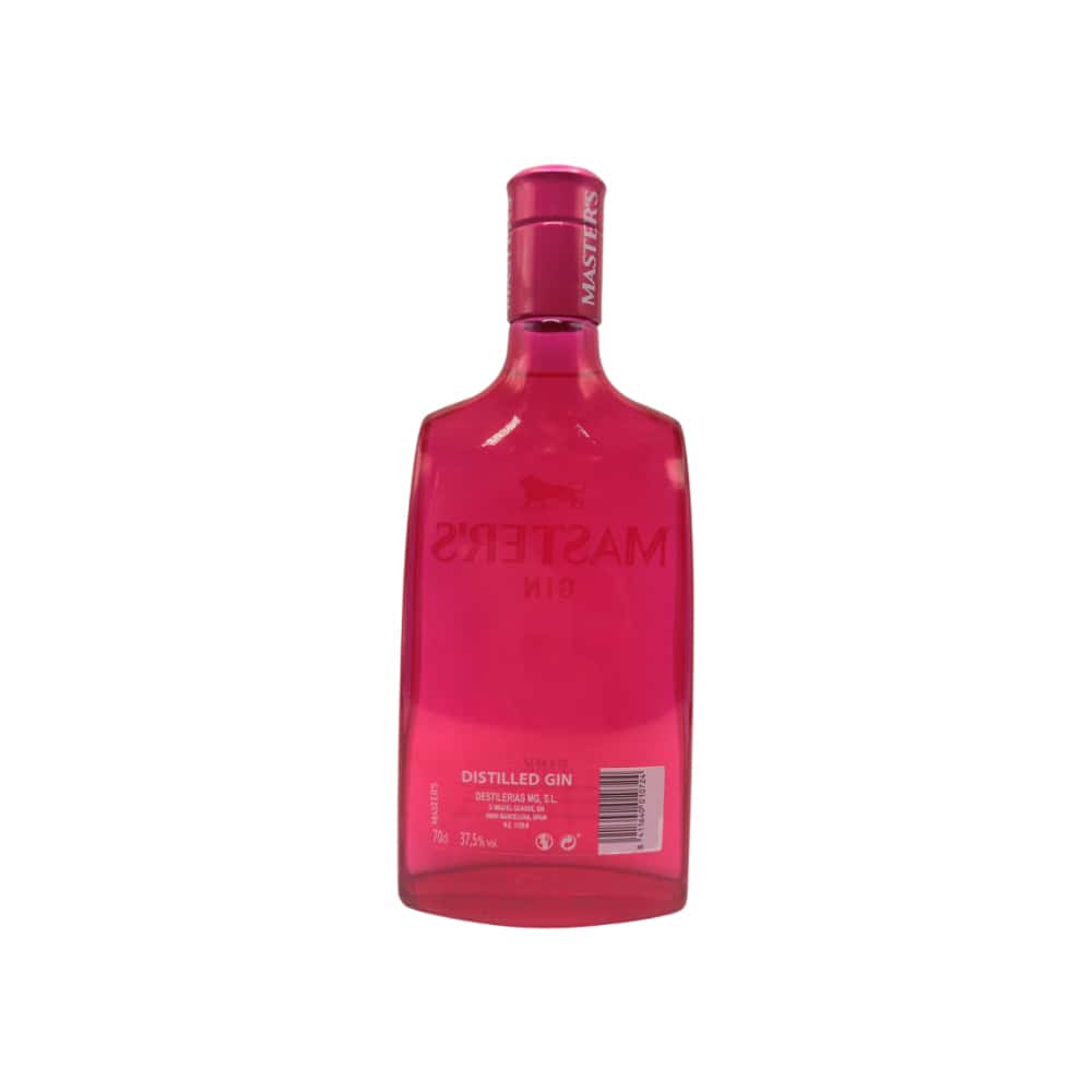 Botella de Gin Tonic -ginebra- Gin Pink Master's (700 ml) - Miniatura 2