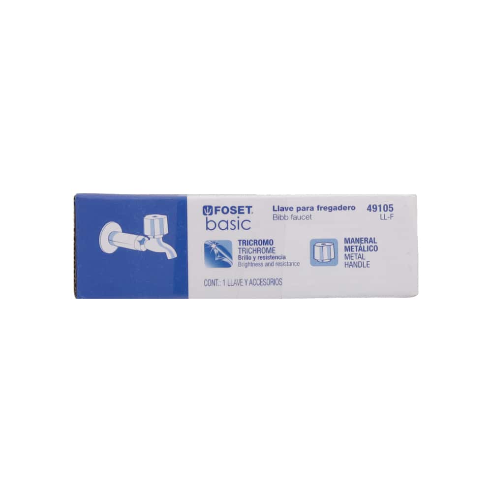 Llave de hierro para fregadero Foset LL-F - Miniatura 3