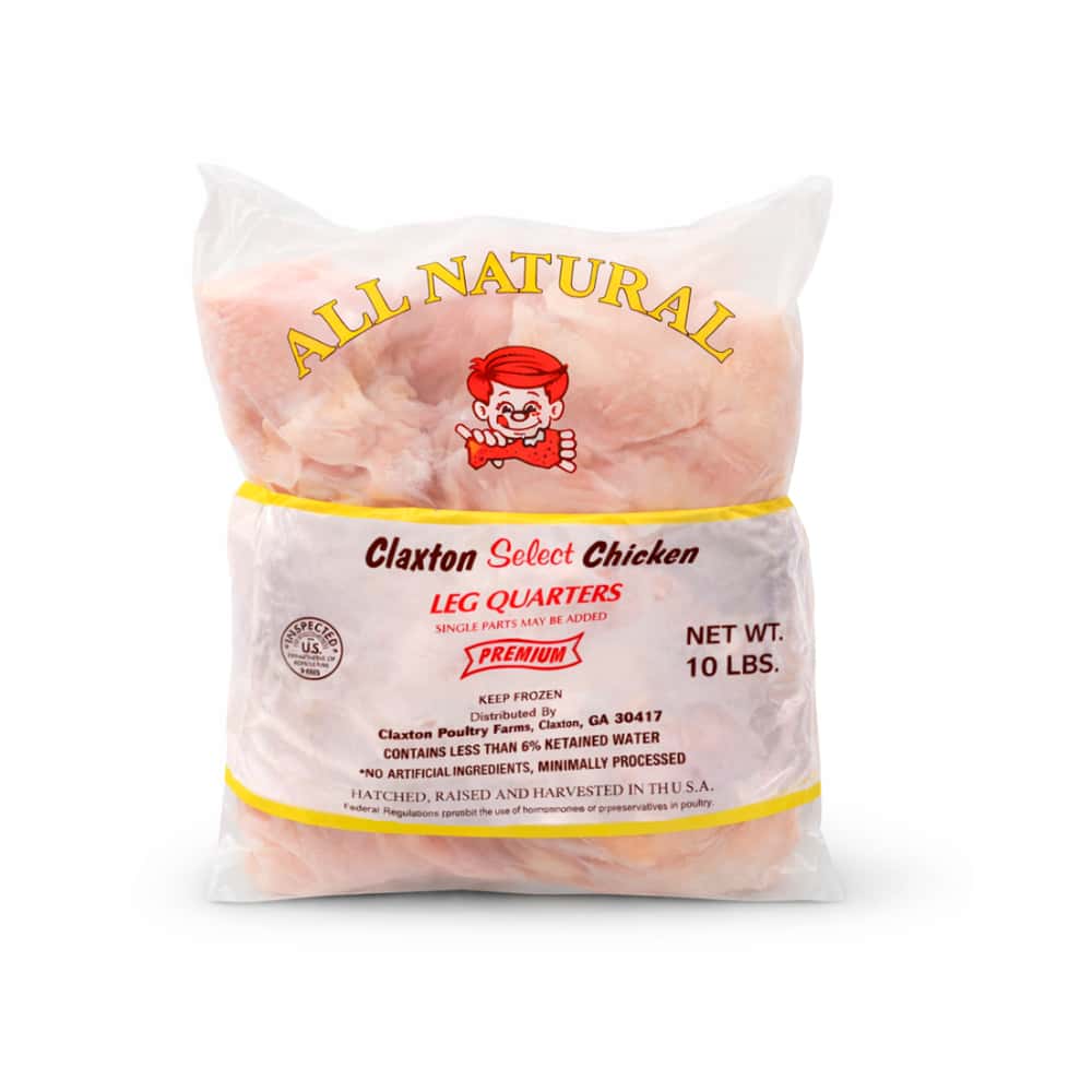 Cuartos traseros de pollo Claxton Select Chicken (4.54 kg / 10 lb) - Miniatura 2