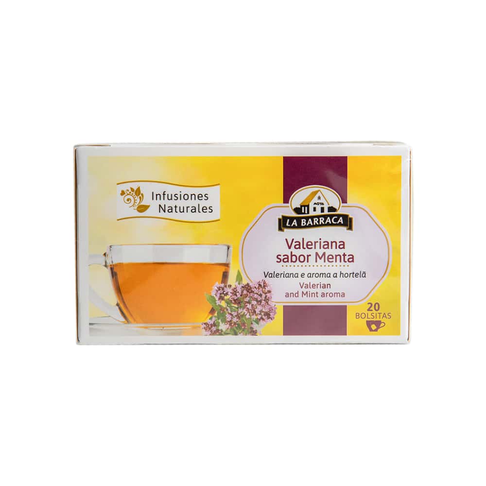 Té valeriana sabor menta La Barraca (30 g / 1.05 oz) - Miniatura 1