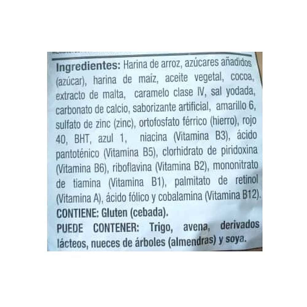 Cereal de arroz inflado con sabor a chocolate La Cosecha Golden Foods (500 g / 1.1 lb) - Miniatura 2