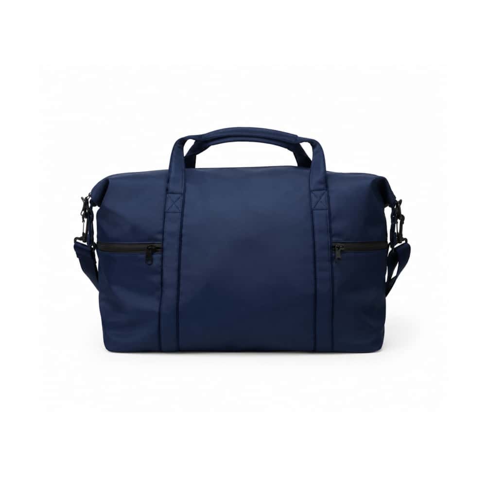 Bolsa de viaje azul marino con bolsillos laterales y asas extraíbles ISABELLA - Miniatura 3