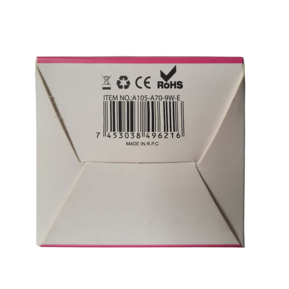 Bombillo recargable Led luz blanca 9 W Angel Light - Miniatura 4