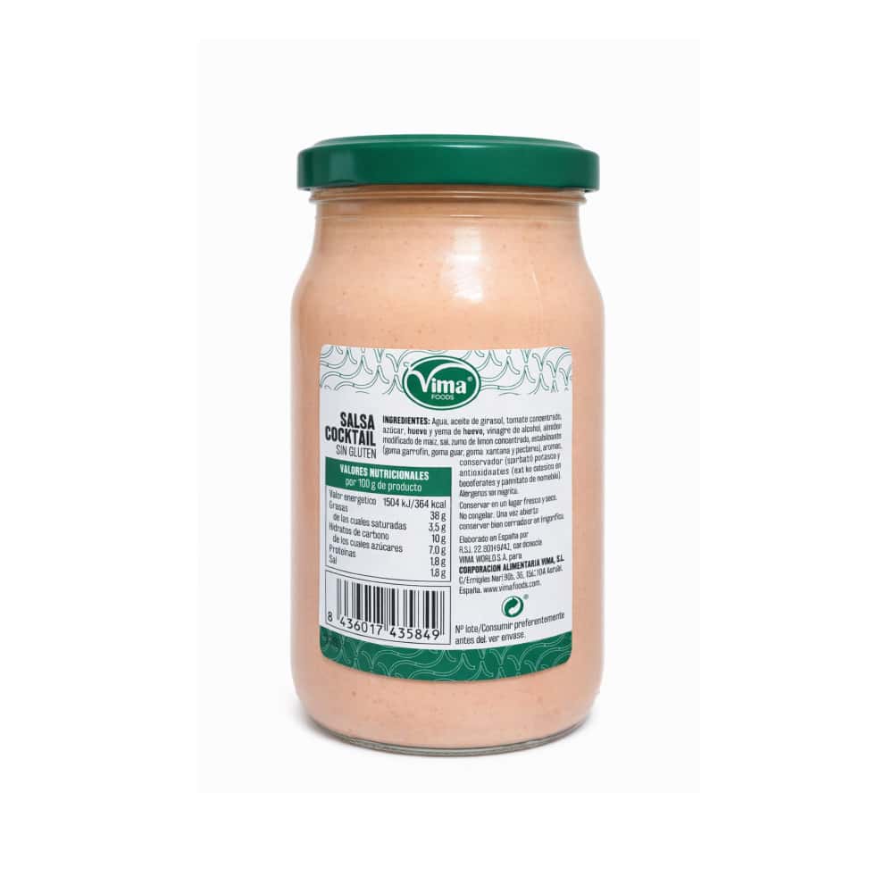 Salsa cocktail Vima Foods (225 ml) - Miniatura 9