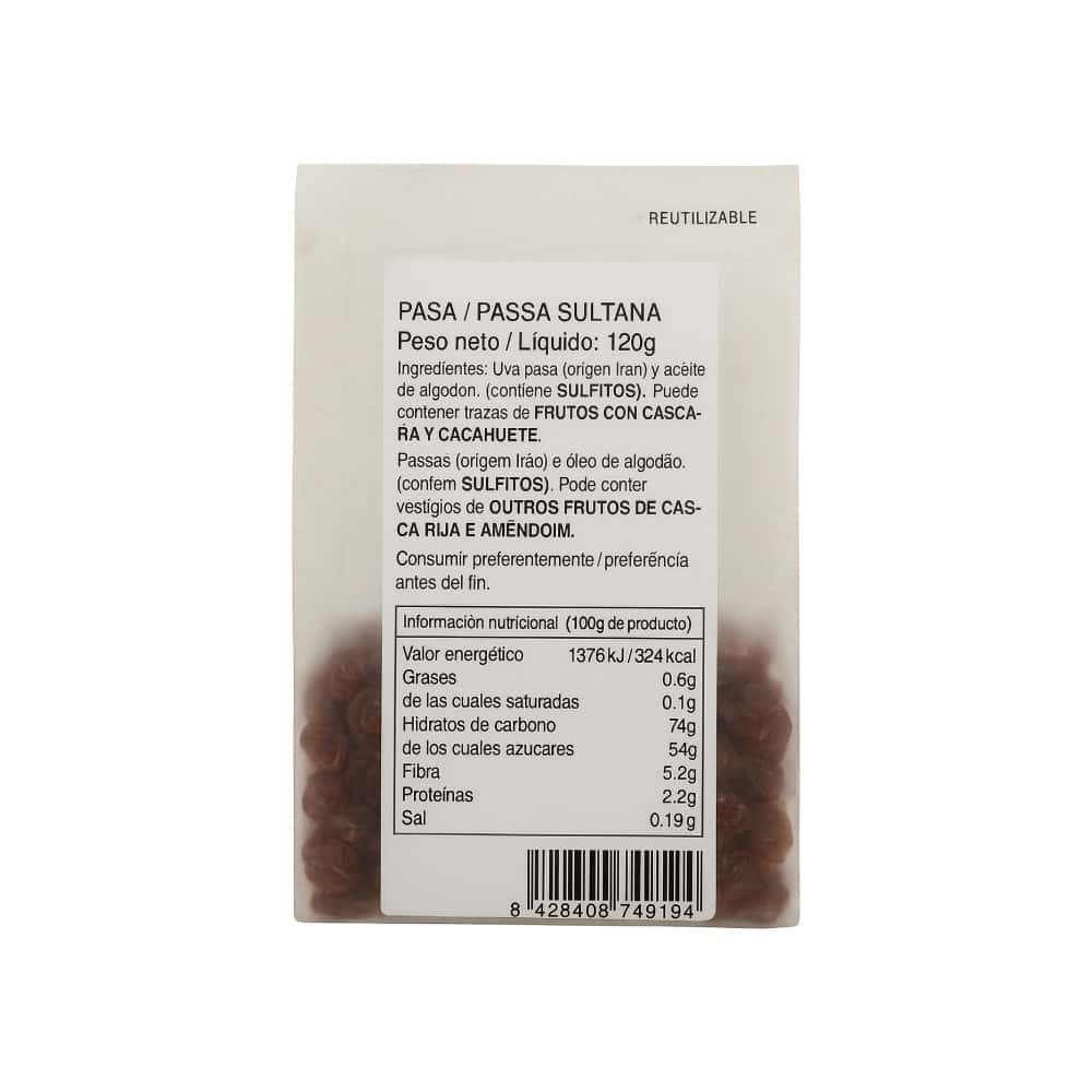 Frutos secos pasas Sagacor (120 g / 4.23 oz) - Miniatura 2