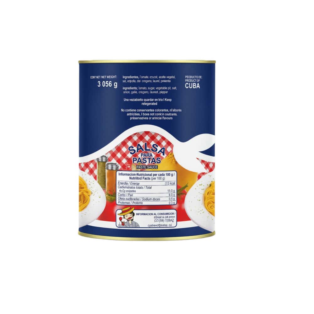 Salsa para pastas Conchita (3.05 kg / 6.72 lb) - Miniatura 2