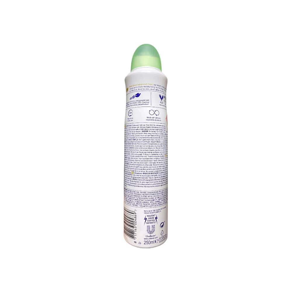 Desodorante en aerosol aroma pepino y té verde Dove (250 ml) - Miniatura 2