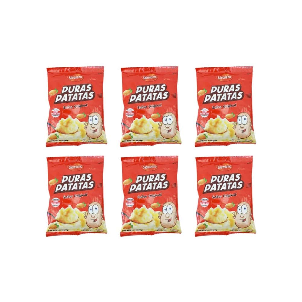 Combo Puré de puras patatas  Sabrosísimo (6 x 40 g / 1.41 oz) - Miniatura 1