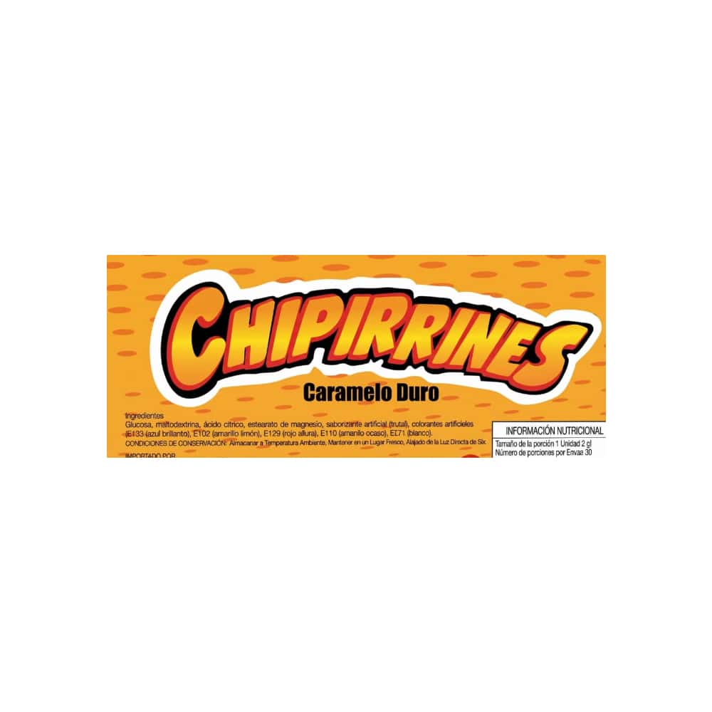 Pistola de juguete amarillo con caramelos Chipirrines - Miniatura 3