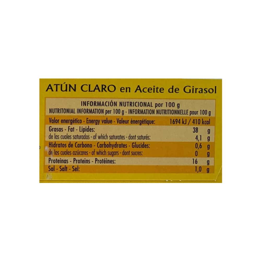 Atún claro en aceite de girasol Boya (210 g / 7.41 oz) - Miniatura 4