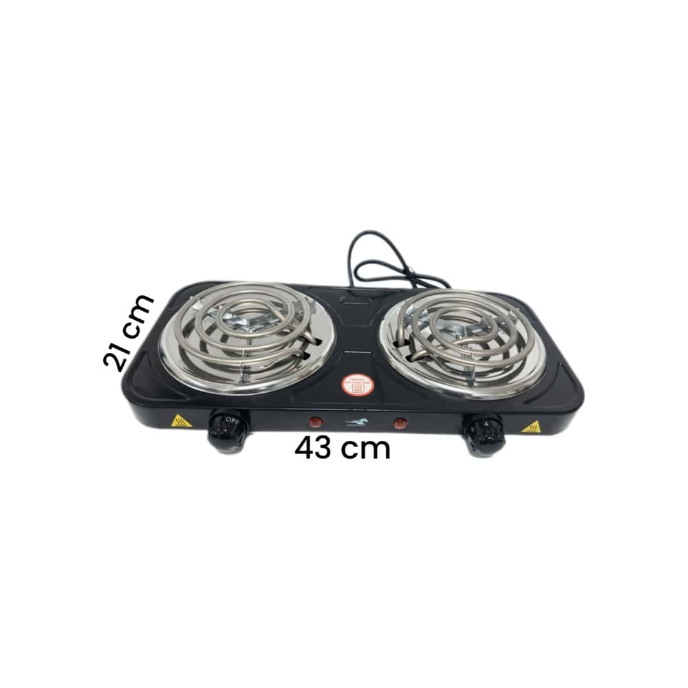 Cocina de hornilla eléctrica doble UNIZUKI - Miniatura 2