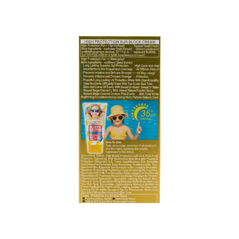 Protector solar de alta protección Wokali con fruta SPF 35+ Sun (130 ml) - Miniatura 4