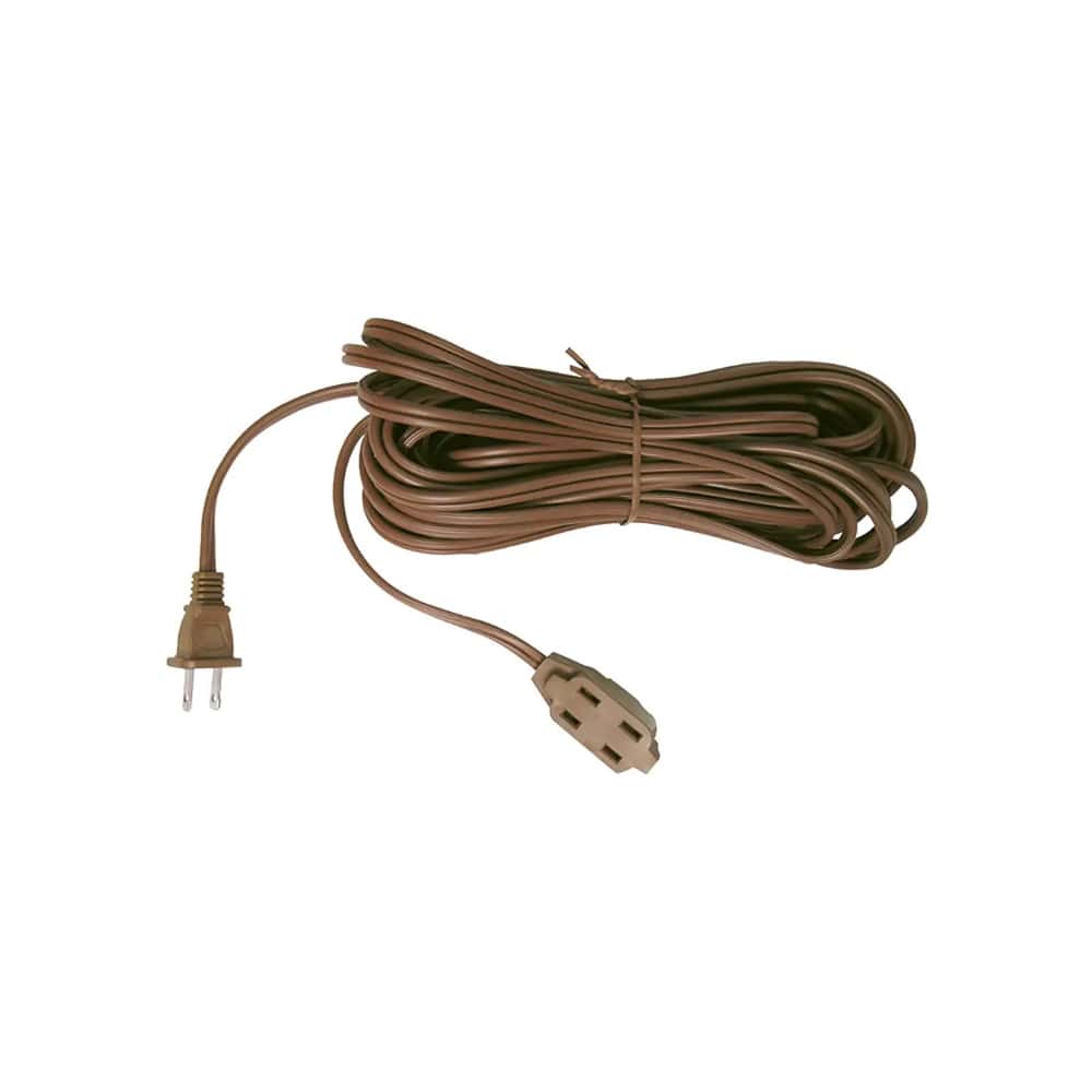 Extensión eléctrica doméstica color café 5 m Surtek 136157 - Miniatura 1