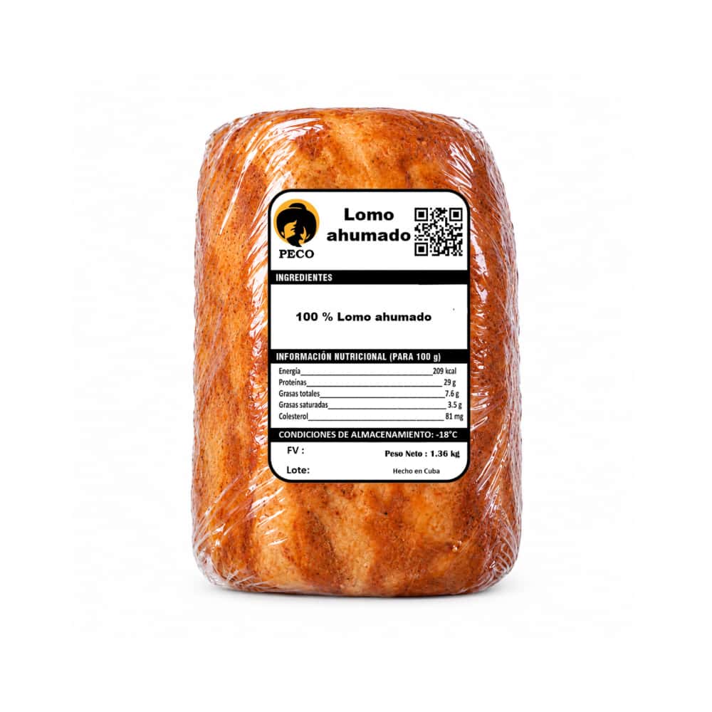 Lomo ahumado Peco (1.36 kg / 3 lb) - Miniatura 1
