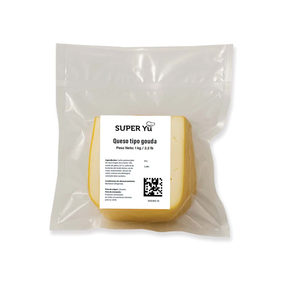Queso tipo gouda Super Yu (1 kg / 2.2 lb) - Miniatura 2