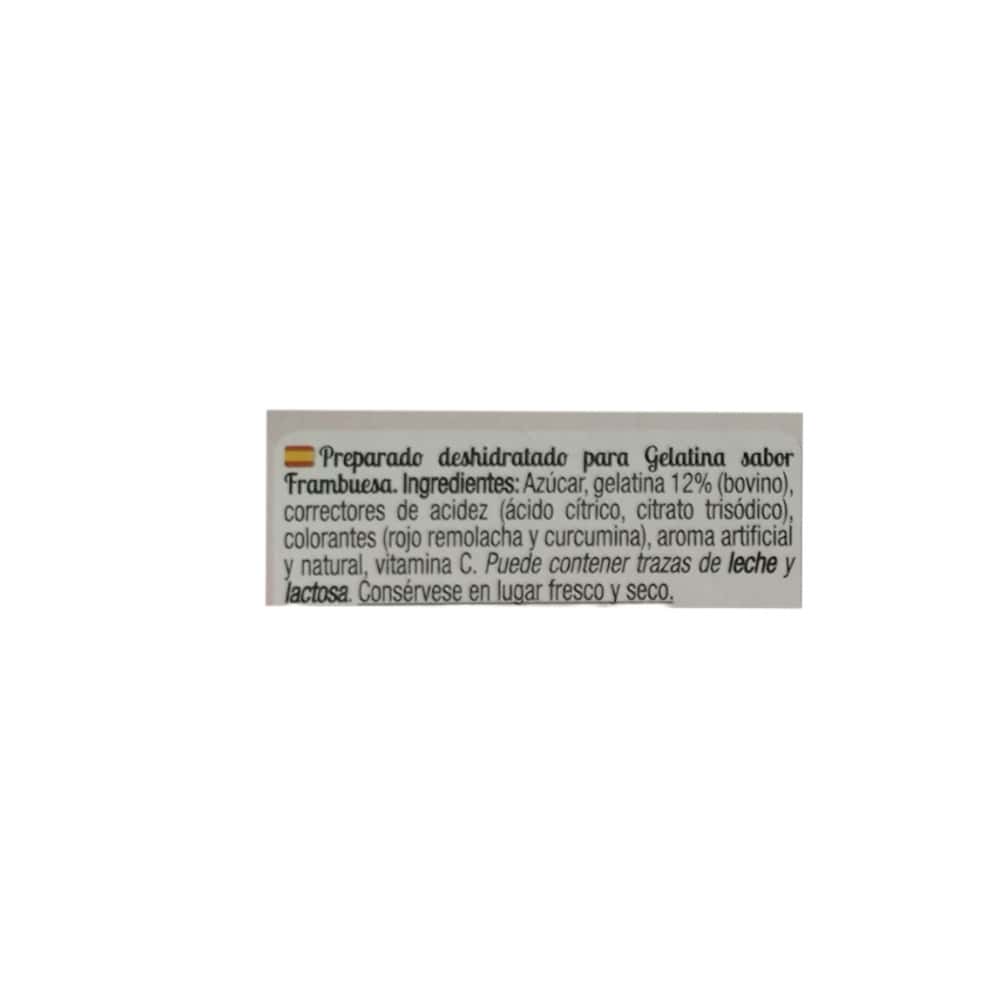 Gelatina sabor frambuesa Calnort (170 g / 6 oz) - Miniatura 4