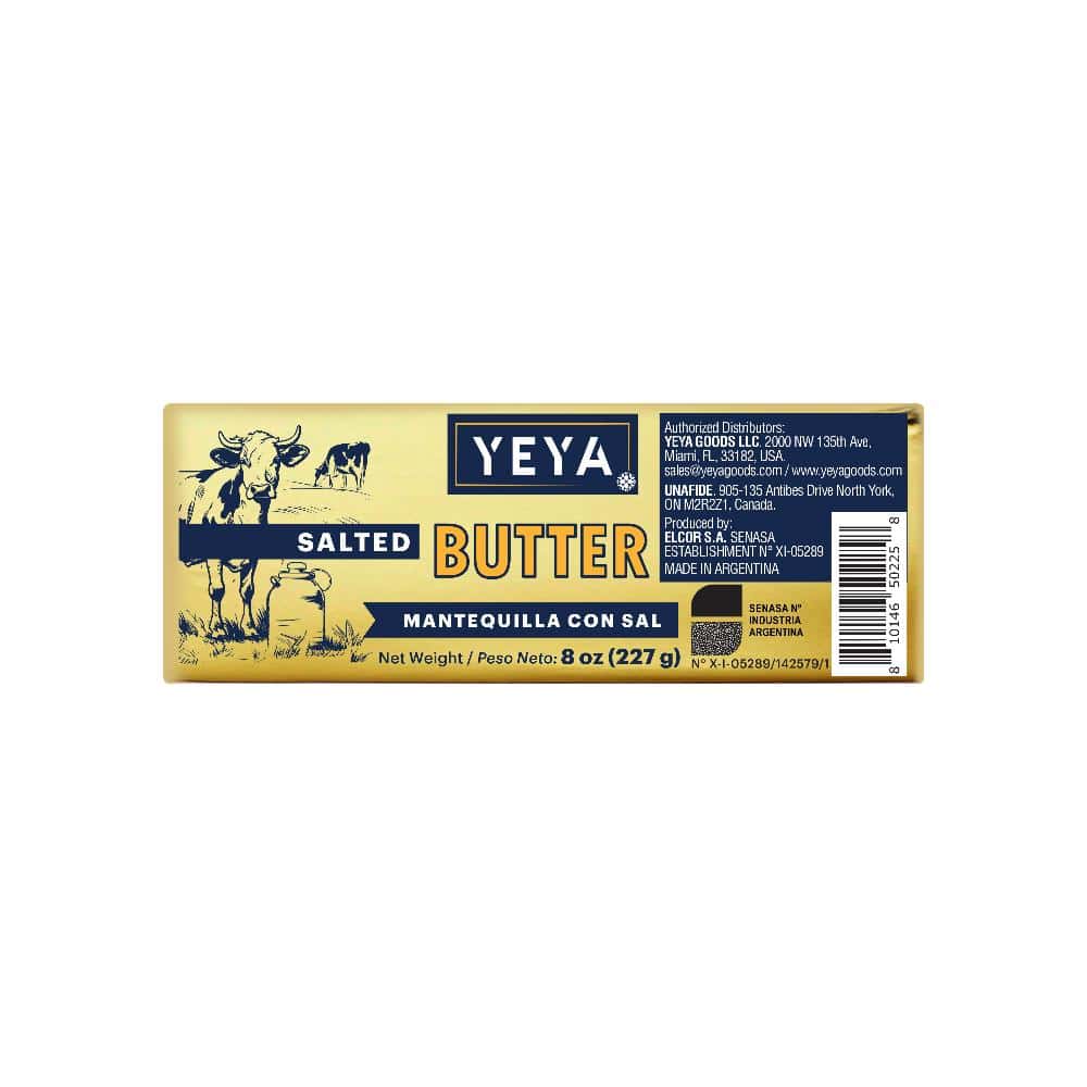 Mantequilla con sal YEYA (227 g / 8 oz) - Miniatura 3