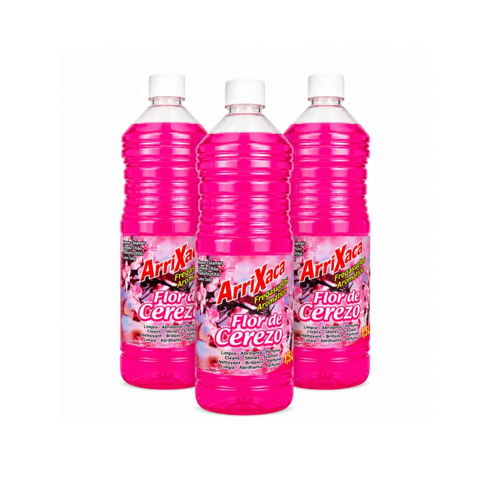Friegasuelos aromático flor de cerezo Arrixaca (3 x 1.5 L) - Miniatura 1