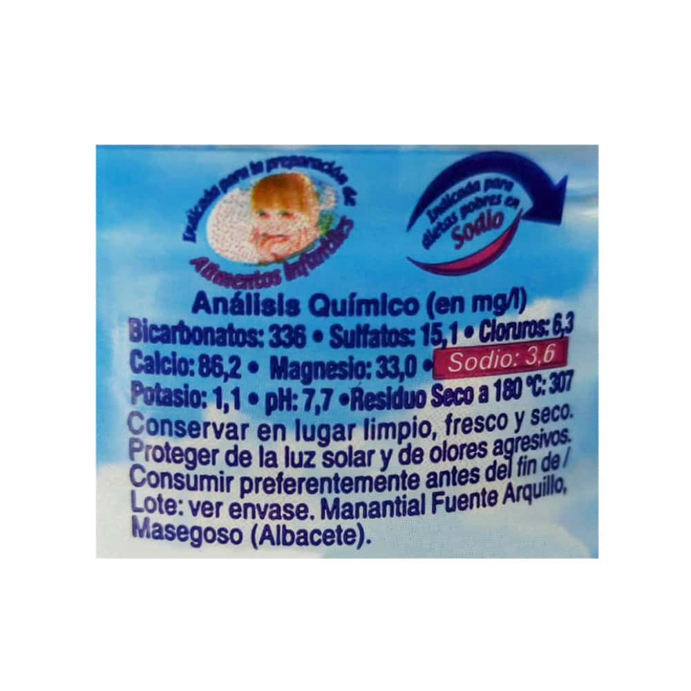 Agua mineral natural Aquadeus (330 ml) - Miniatura 3