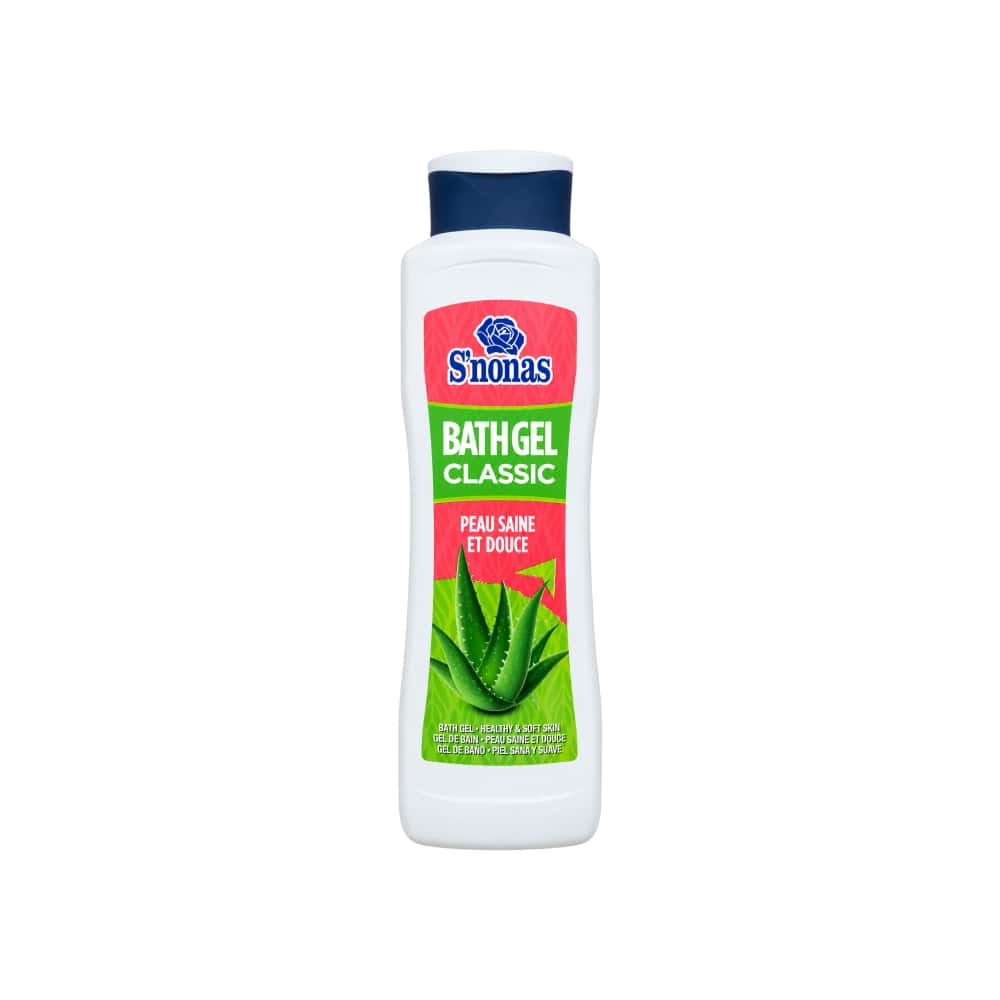 Gel de baño clásico de aloe vera S'nonas (750 ml / 25.37 oz) - Miniatura 1