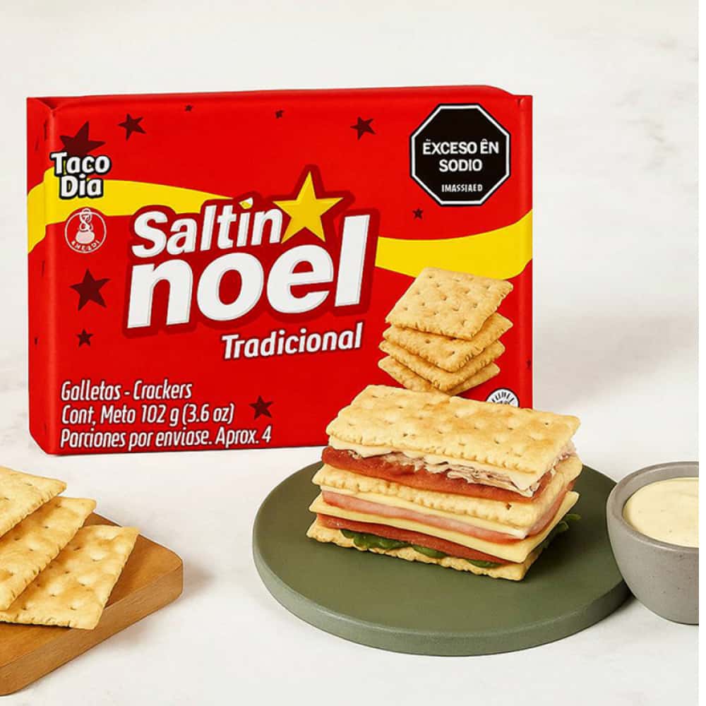 Galletas saladas tradicional Saltín Noel (102 g / 3.6 oz) - Miniatura 4