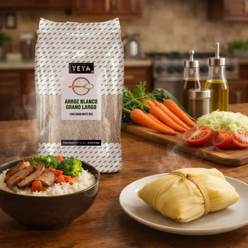 Arroz blanco de grano largo Yeya (1 kg / 2.2 lb) - Miniatura 5