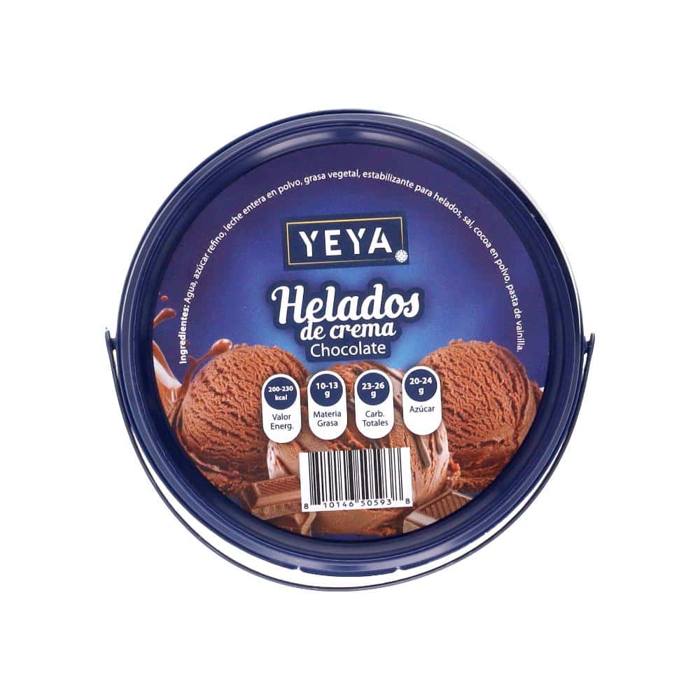 Helado de crema sabor a chocolate YEYA (500 ml) - Miniatura 4