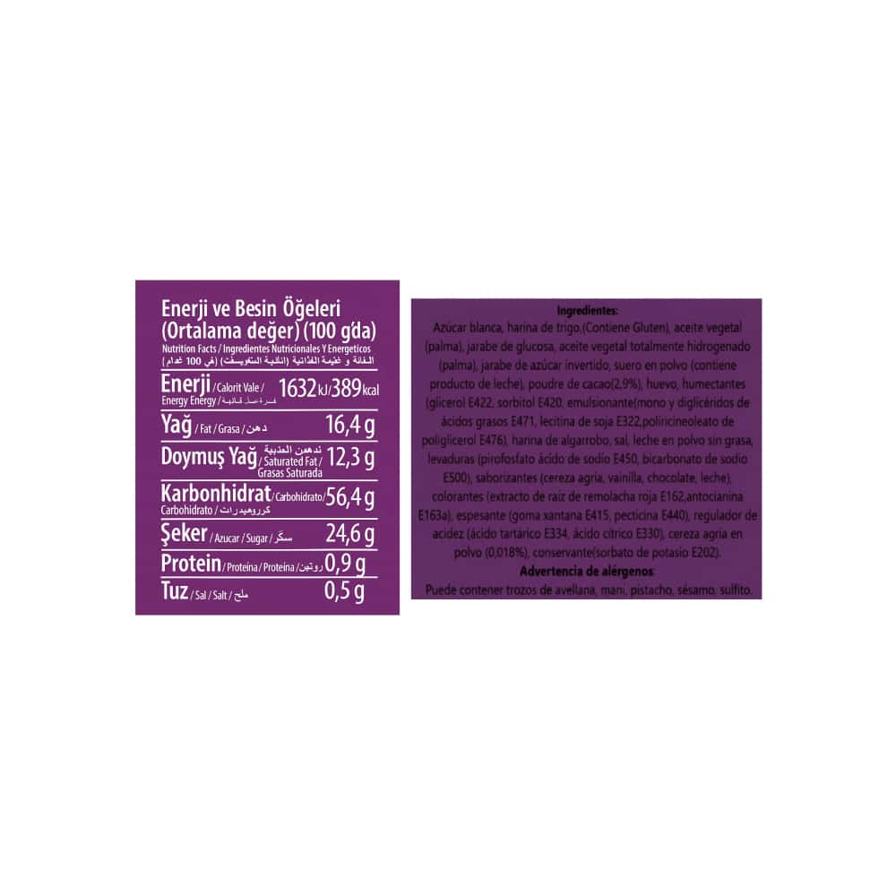 Pastelito enrollado con crema de cacao Keks Bifa (50 g / 1.76 oz) - Miniatura 3