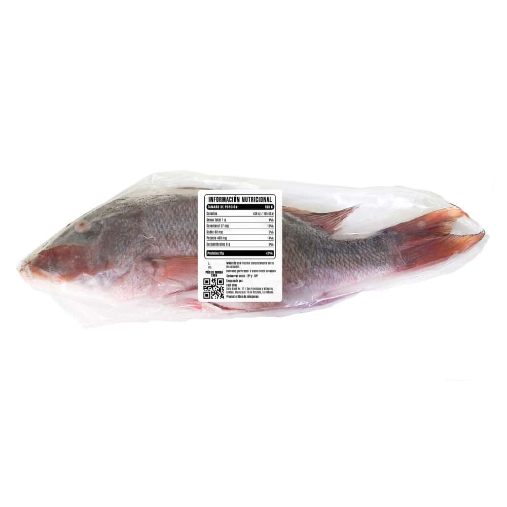 Pescado pargo entero Cosecha Real (4 kg / 8.81 lb) - Miniatura 4