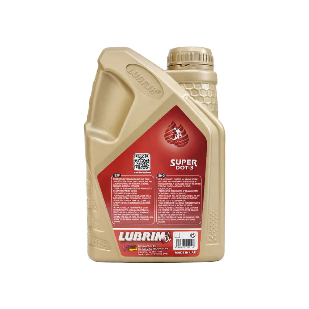 Líquido de frenos SAE-J-1703 Super Dot-3 Lubrim (1 L) - Miniatura 2