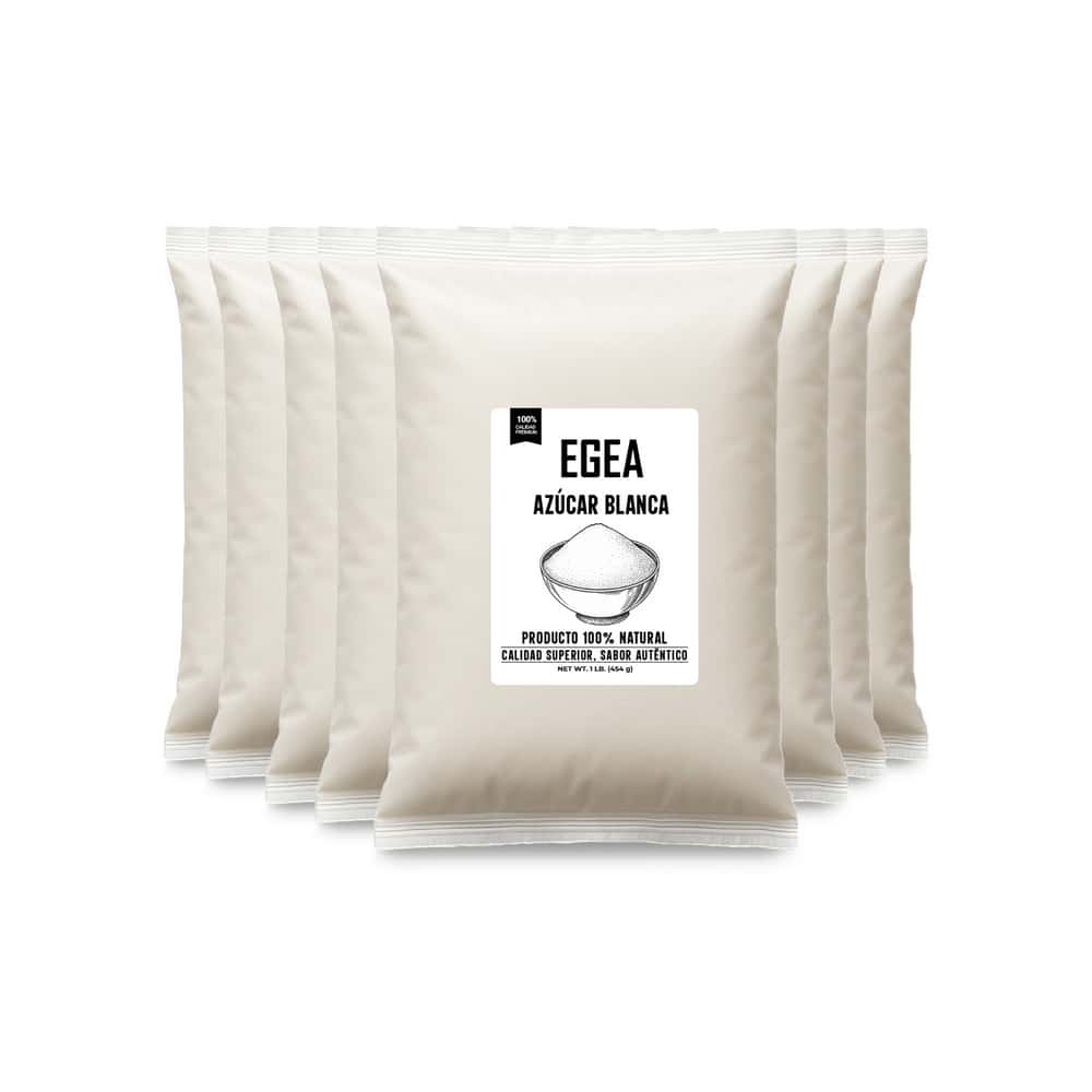 Azúcar blanca EGEA (8 x 454 g / 1 lb) - Miniatura 1