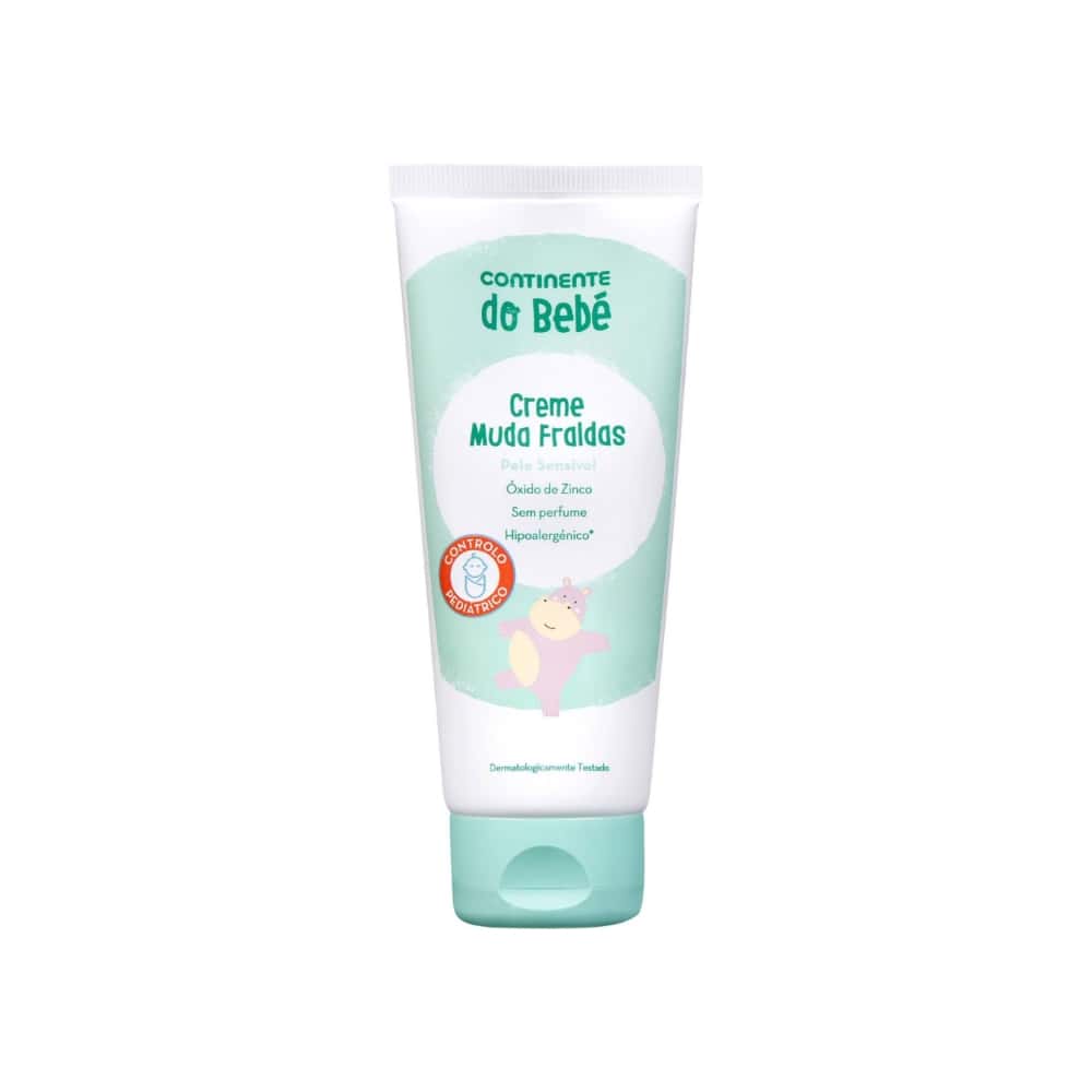 Crema para la dermatitis del pañal Continente do Bebé (100 ml / 3.38 fl oz) - Miniatura 1