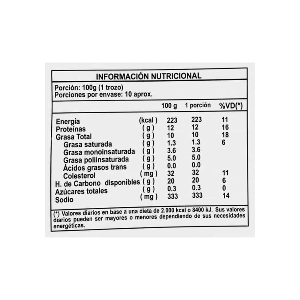 Filete de merluza natural apanado Pacificblu (1 kg / 2.2 lb) - Miniatura 4