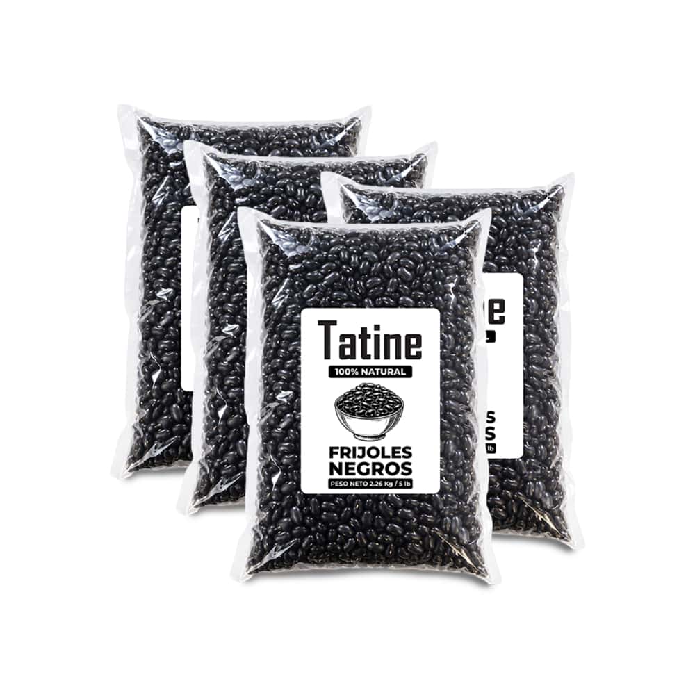 Frijoles negros Tatine (4 x 2.26 kg / 5 lb) - Miniatura 1
